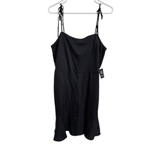 Express Black Strap Dress